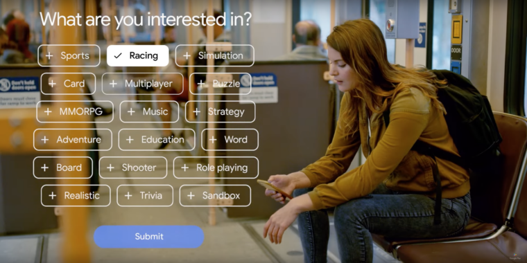 La Play Store de Google quiere pasar de ser un servicio para llevar a un destino activo